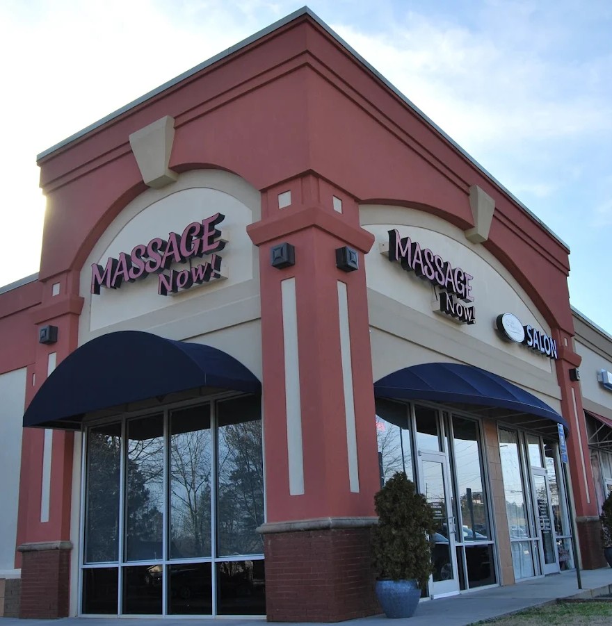 Massage Now and Facial Spa storefront in Kennesaw